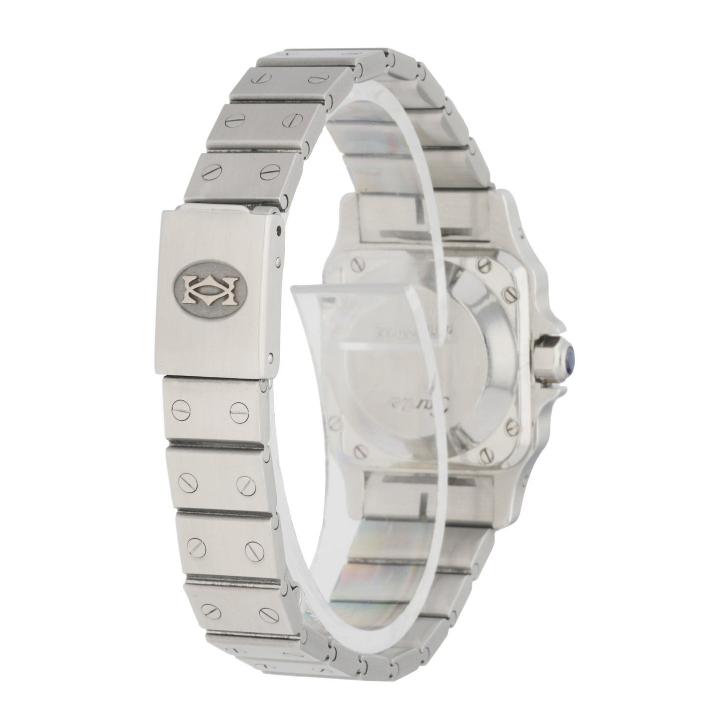 Cartier Santos Automatic Stainless steel Ladies watch - Wristwatch