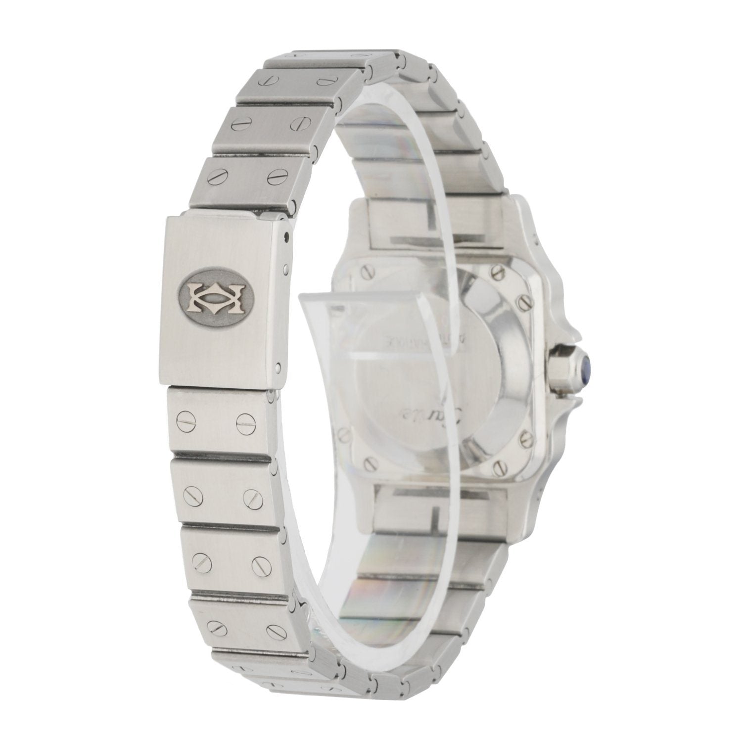 Cartier Santos Automatic Stainless steel Ladies watch - Wristwatch