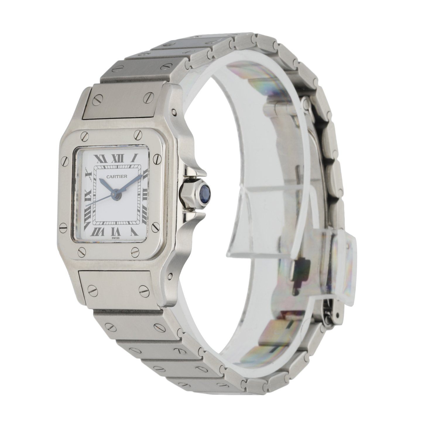 Cartier Santos Automatic Stainless steel Ladies watch - Wristwatch
