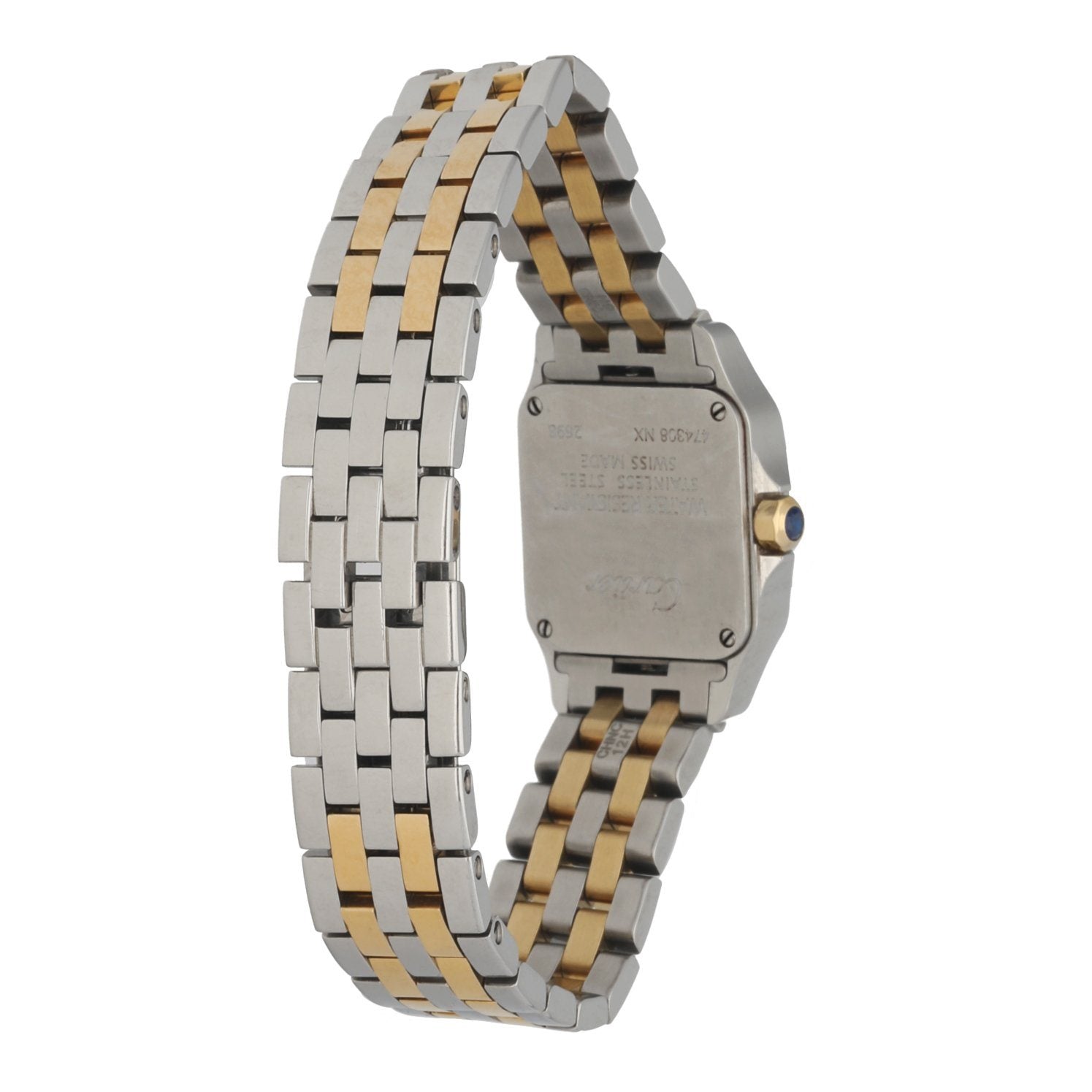Cartier Santos Demoiselle 2698 Two-Row Ladies Watch - Wristwatch