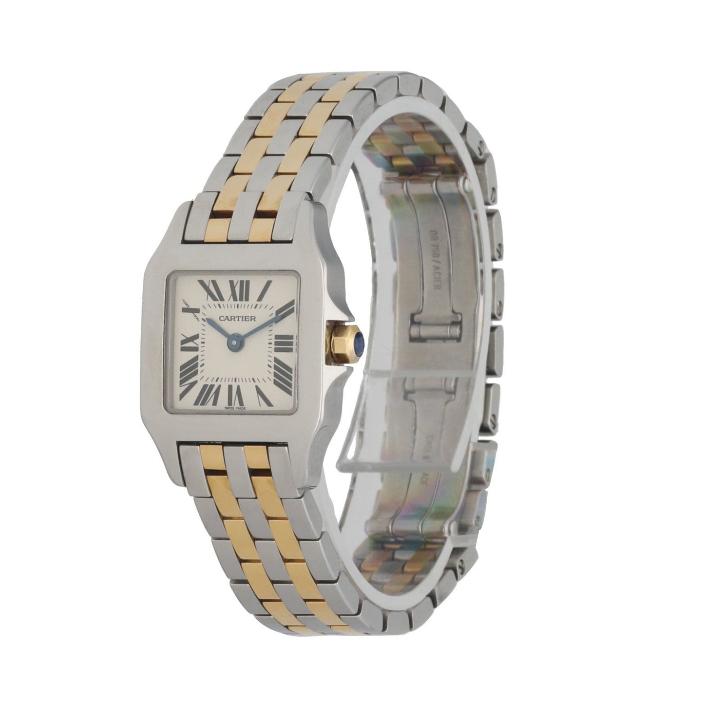 Cartier Santos Demoiselle 2698 Two-Row Ladies Watch - Wristwatch