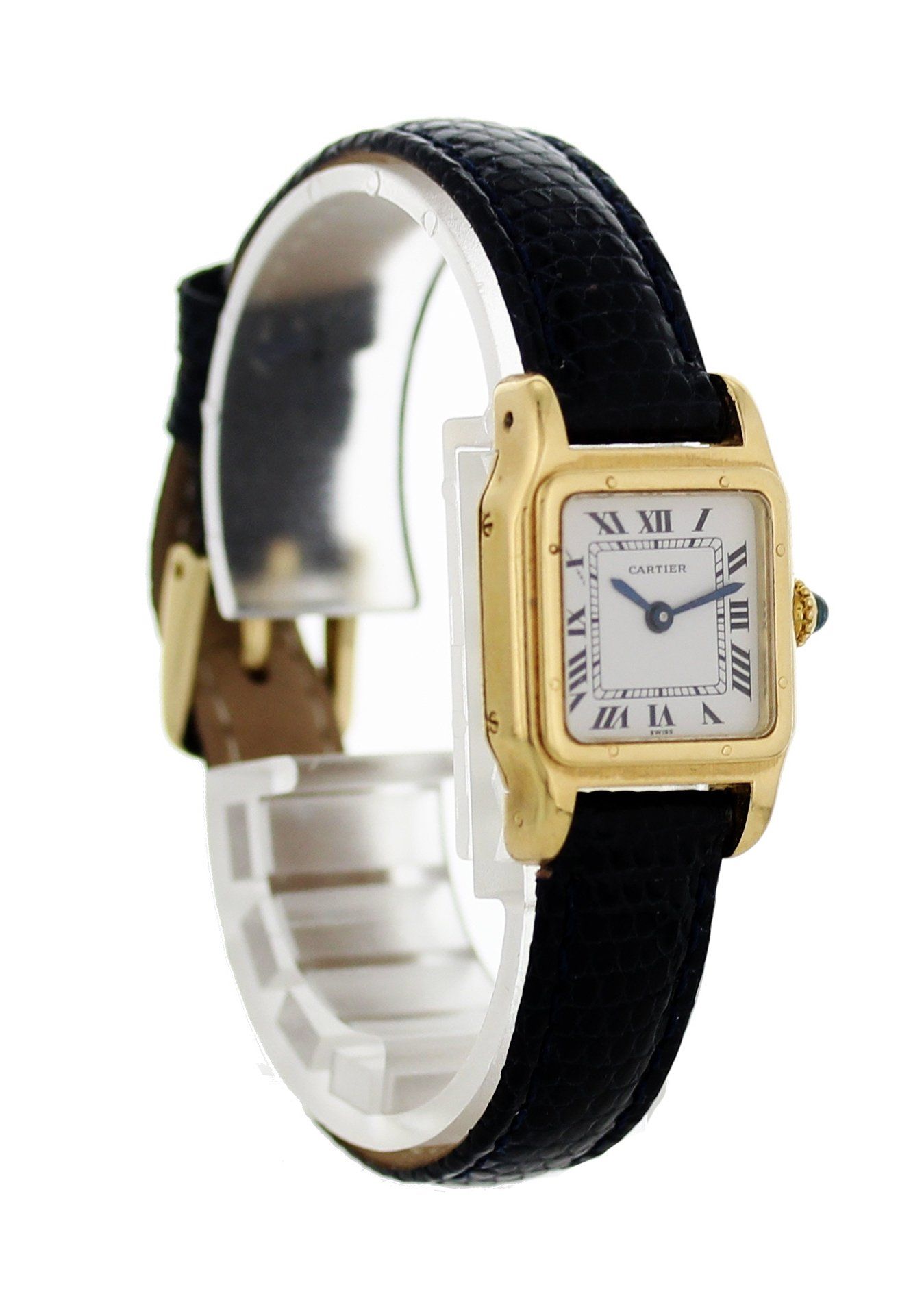 Cartier Santos Dumont Paris 18k Yellow Gold 15751 Watch - Wristwatch