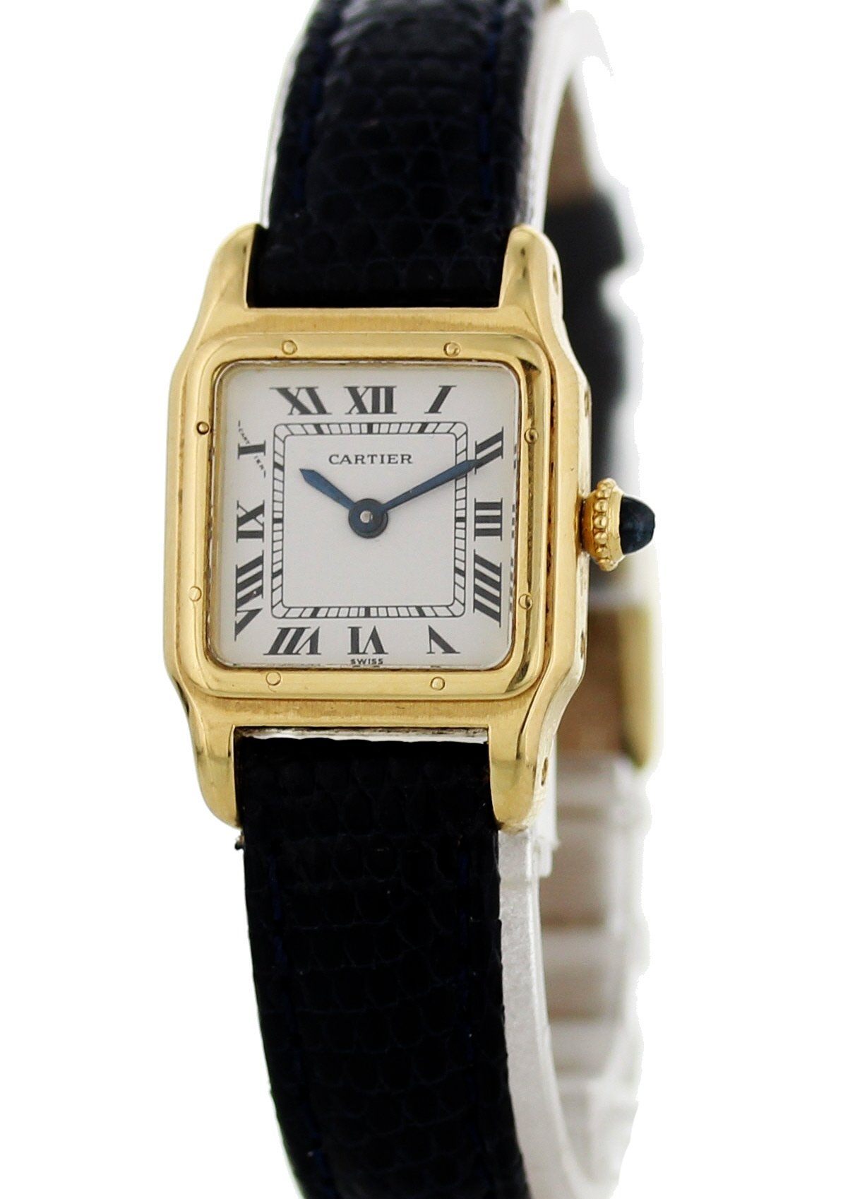 Cartier Santos Dumont Paris 18k Yellow Gold 15751 Watch - Wristwatch