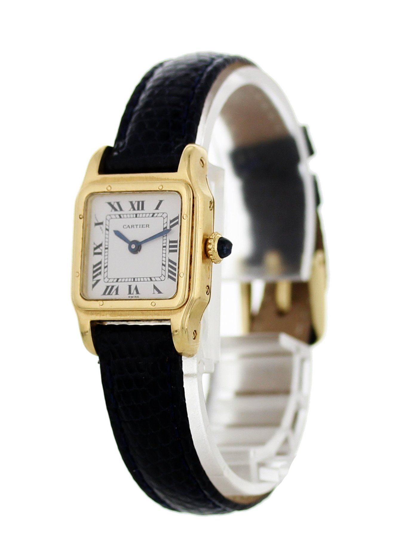 Cartier Santos Dumont Paris 18k Yellow Gold 15751 Watch - Wristwatch
