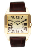 Cartier Santos Dumont W2006851 Large 18k Yellow Gold Mens Watch - Watches