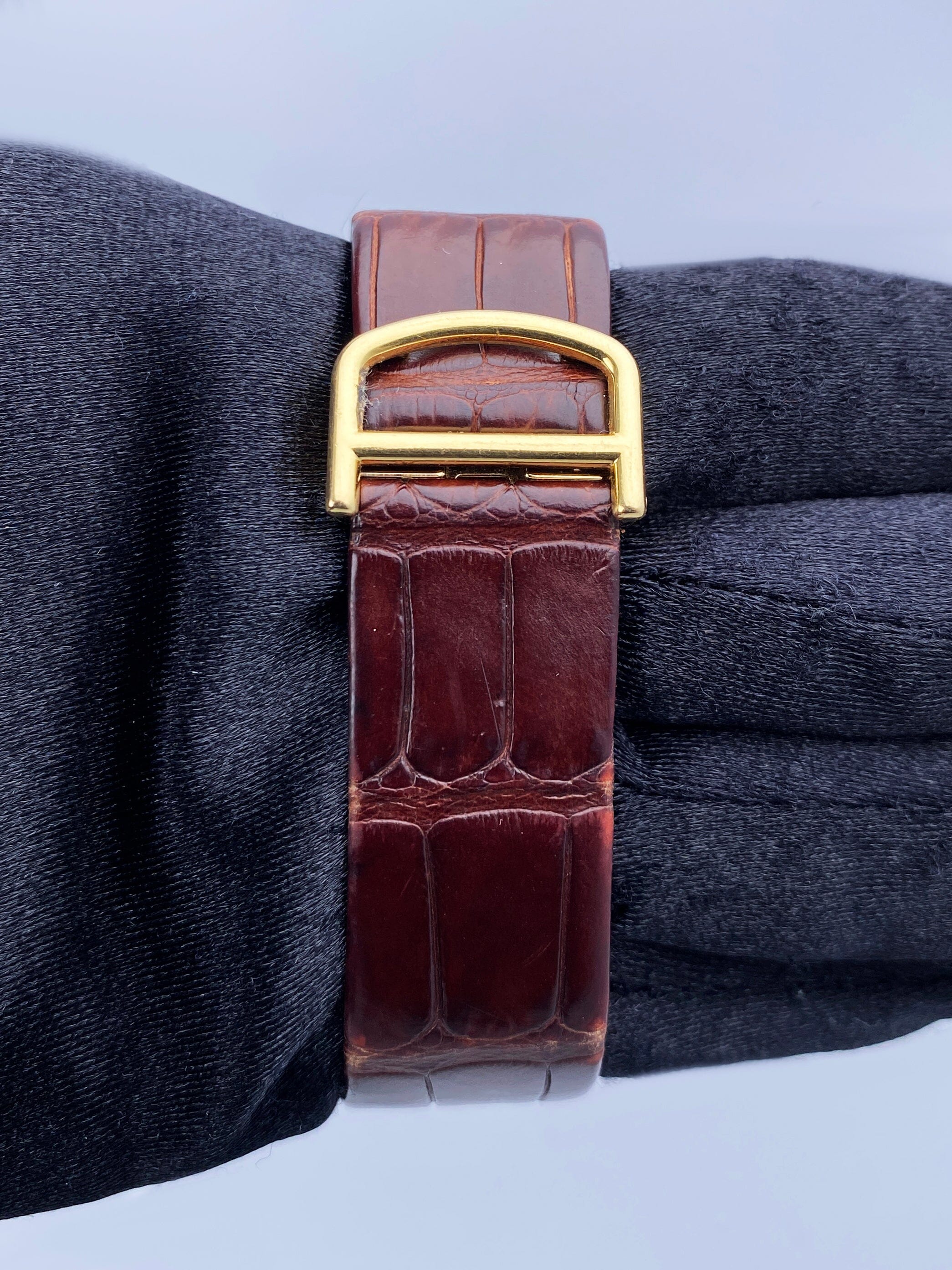 Cartier Santos Dumont W2008751 Large 18k Yellow Gold Mens – Phigora