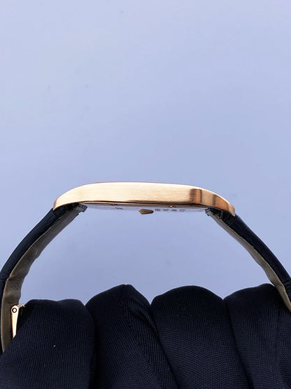 Cartier Santos Dumont WH100351 Rose Gold Diamond Ladies Watch Box Papers - Wristwatch