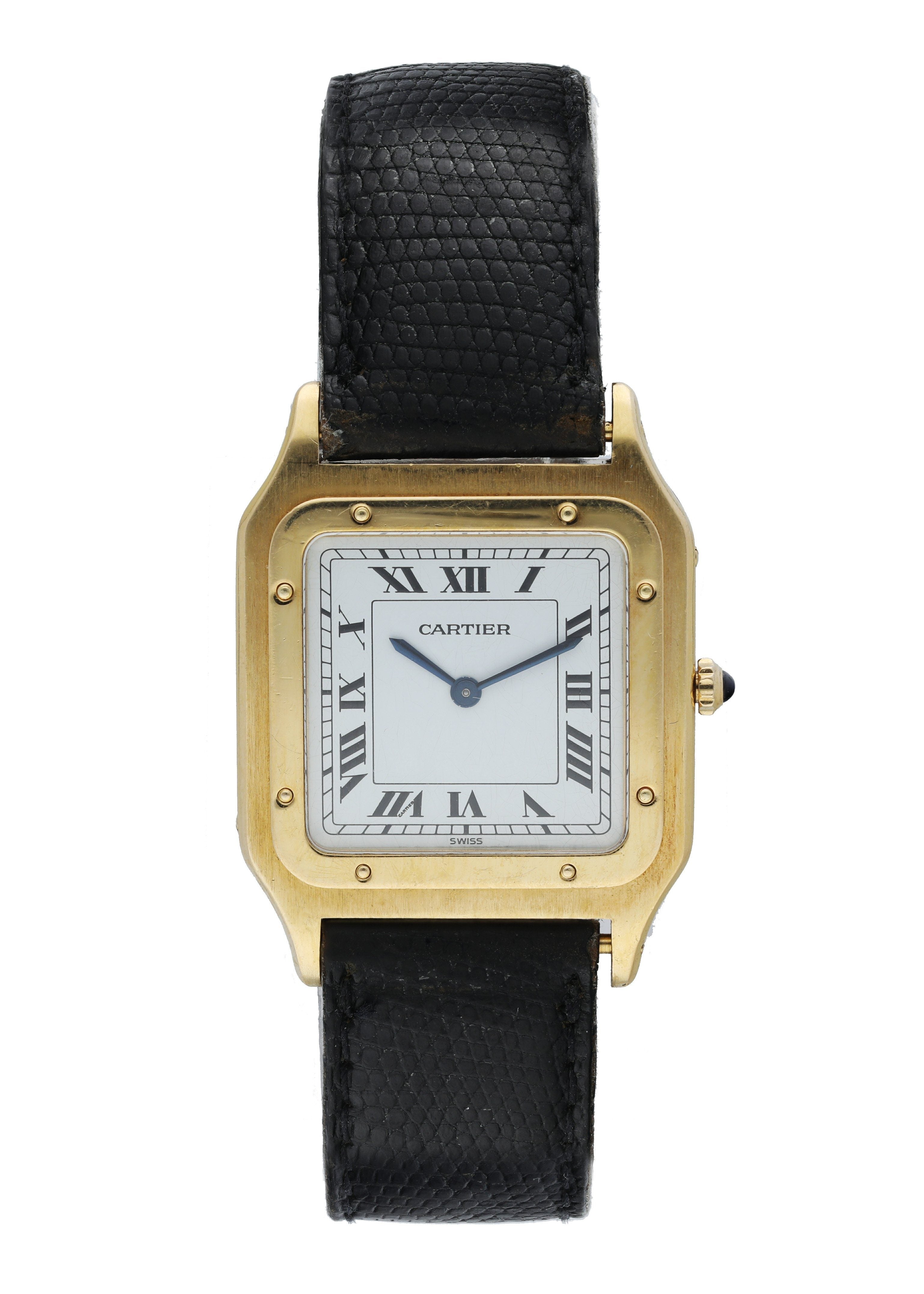 cartier santos dumont yellow gold