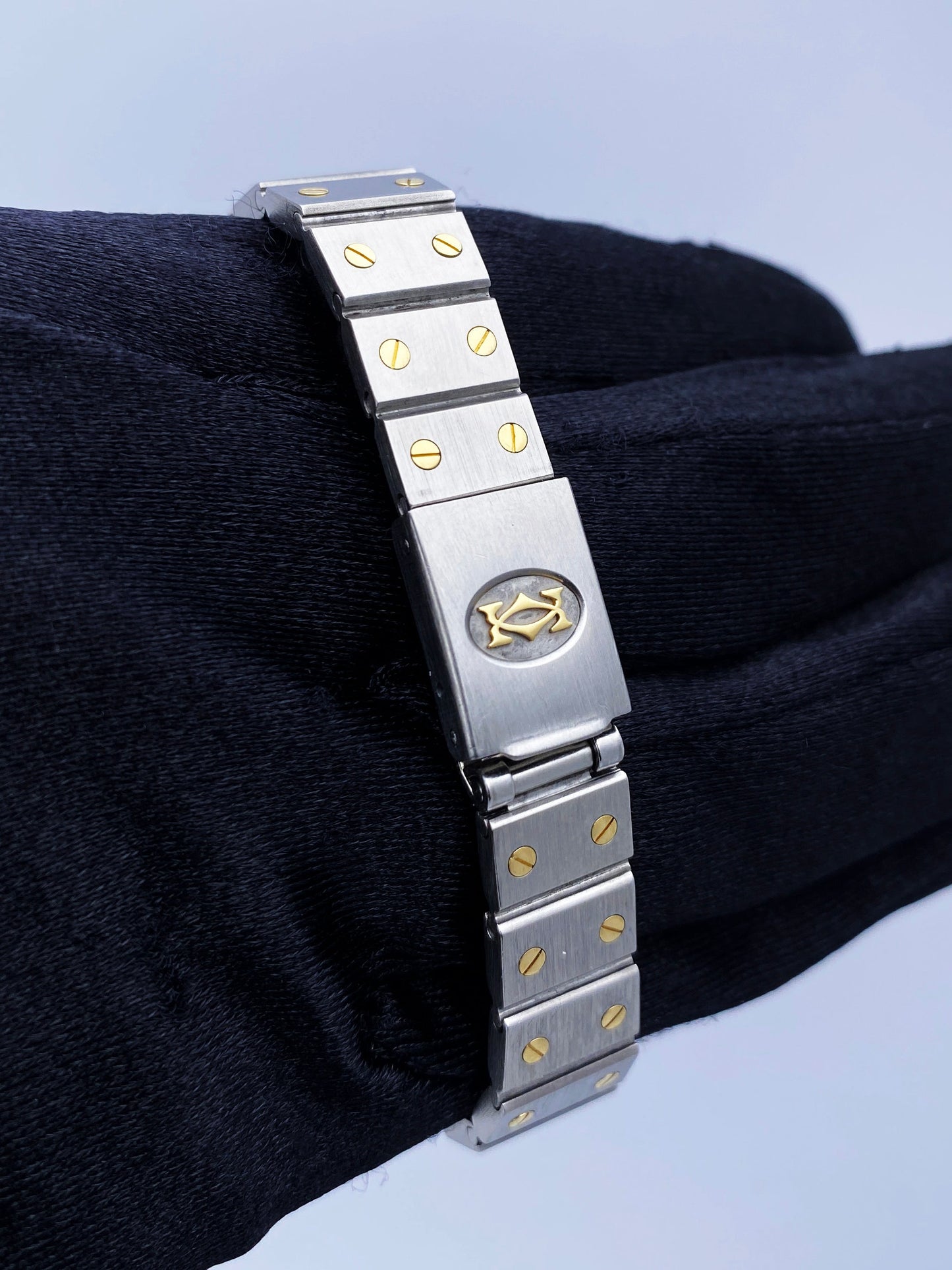 Cartier Santos Galbee 0902 Two-Tone Automatic Ladies Watch