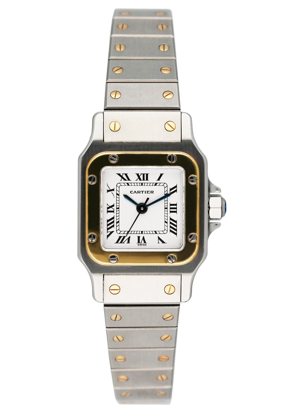Cartier Santos Galbee 0902 Two-Tone Automatic Ladies Watch