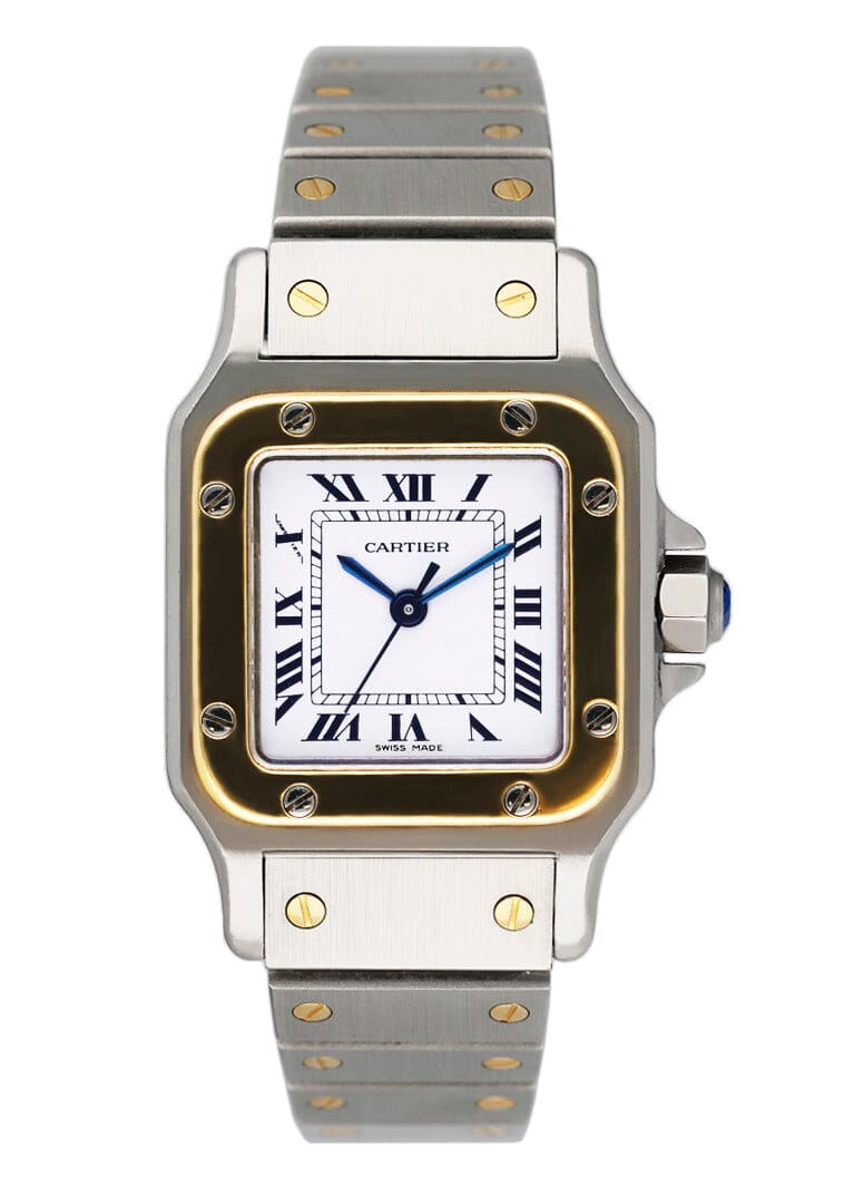 Cartier Santos Galbee 0902 Two-Tone Automatic Ladies Watch - Watches