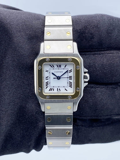 Cartier Santos Galbee 0902 Two-Tone Automatic Ladies Watch