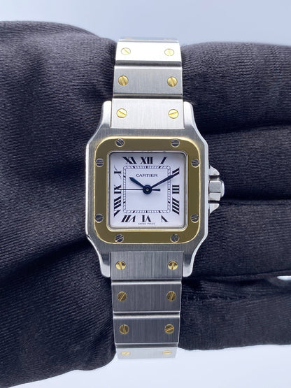 Cartier Santos Galbee 0902 Two-Tone Automatic Ladies Watch - Watches