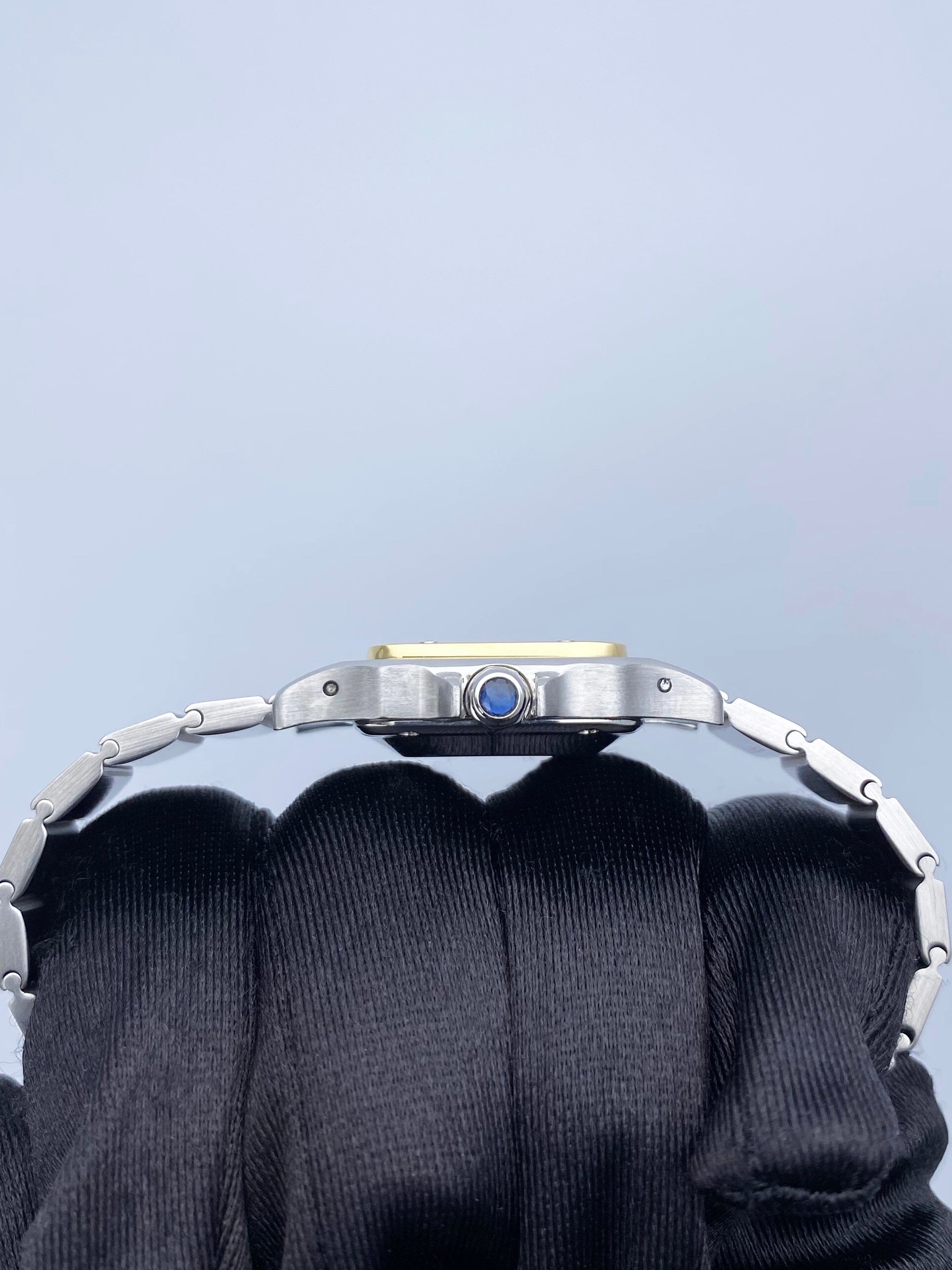 Cartier Santos Galbee 0902 Two-Tone Automatic Ladies Watch