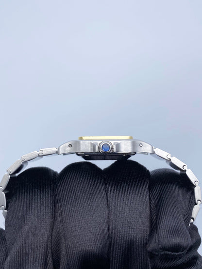 Cartier Santos Galbee 0902 Two-Tone Automatic Ladies Watch