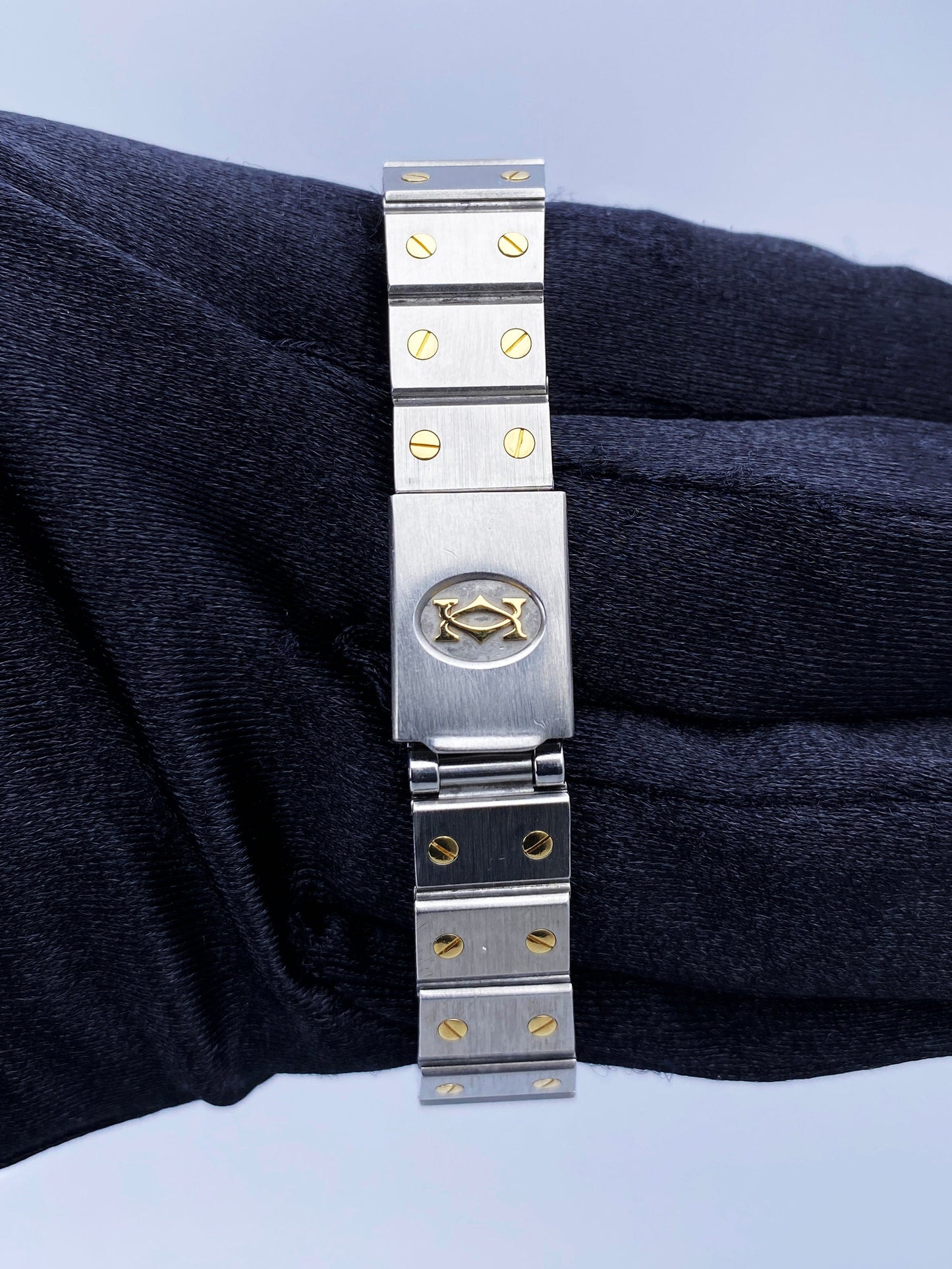 Cartier Santos Galbee 0902 Two-Tone Automatic Ladies Watch