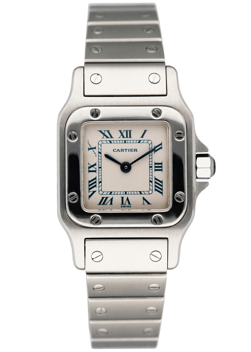 Cartier Santos Galbee 1565 Stainless Steel Ladies Watch - Virtual