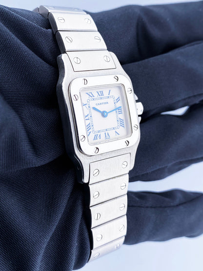 Cartier Santos Galbee 1565 Stainless Steel Ladies Watch - Virtual