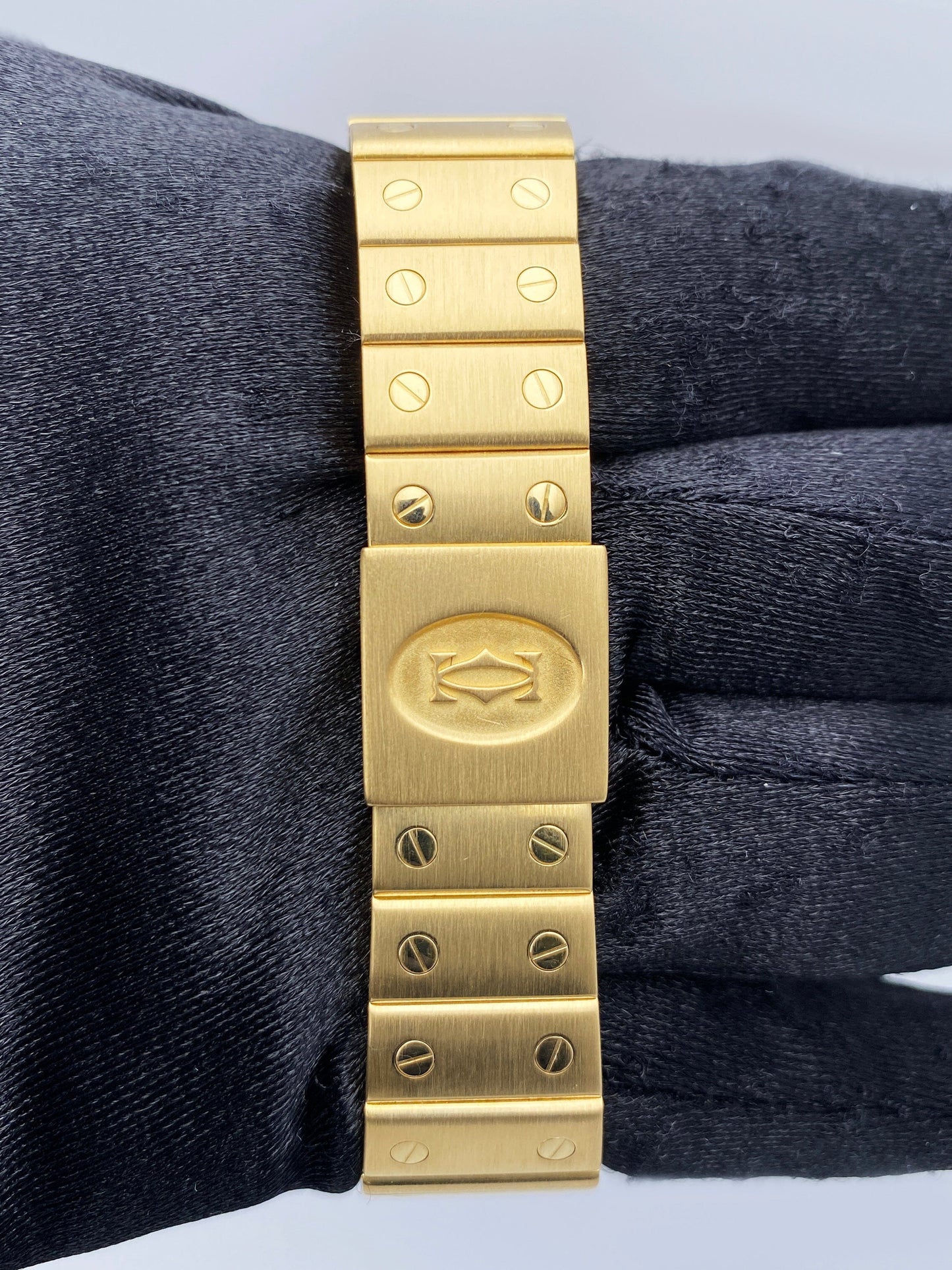 Cartier Santos Galbee 1568 18K Yellow Gold Watch - Virtual