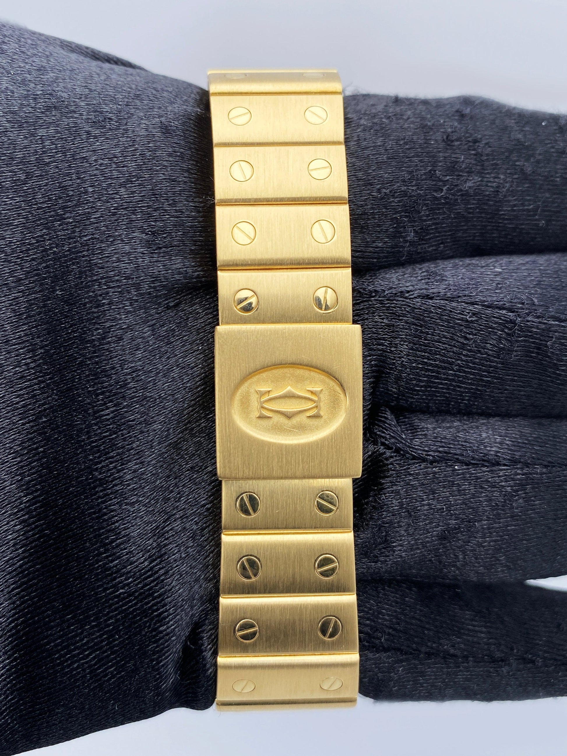 Cartier Santos Galbee 1568 18K Yellow Gold Watch - Virtual