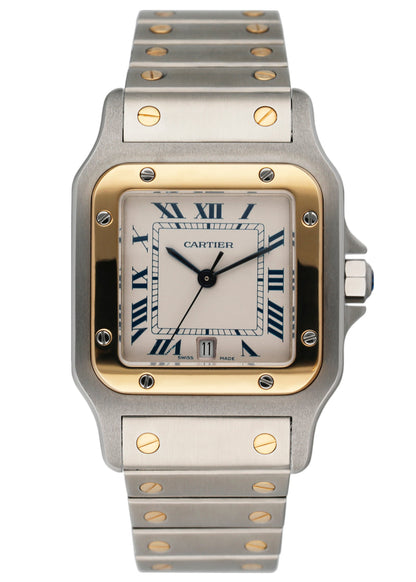 Cartier Santos Galbee 187901 Two Tone Mens Watch - Wristwatch
