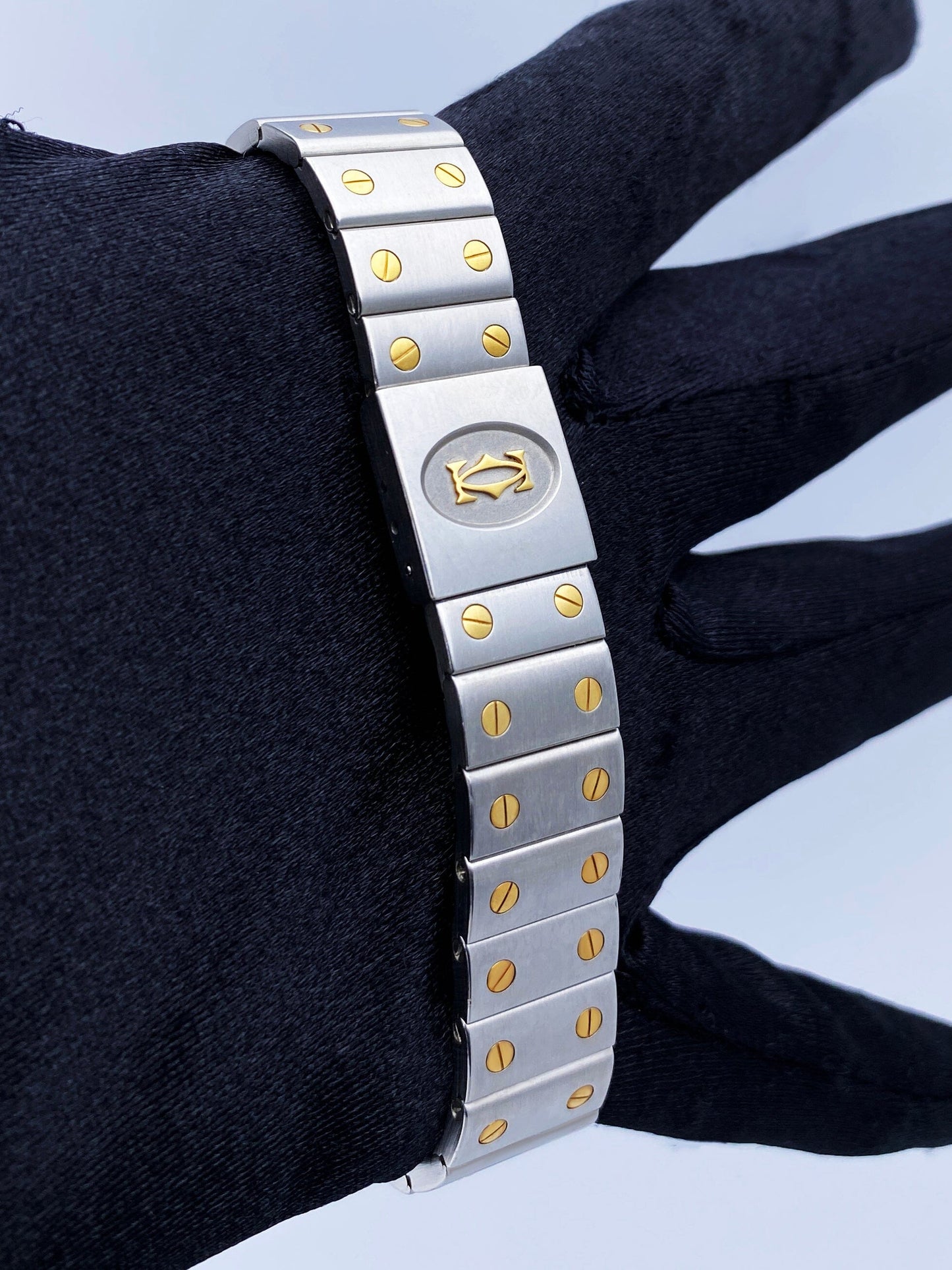 Cartier Santos Galbee 187901 Two Tone Watch