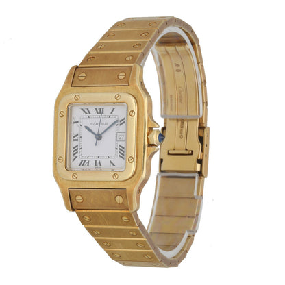 Cartier Santos Galbee 18K Yellow gold Ladies Watch - Virtual