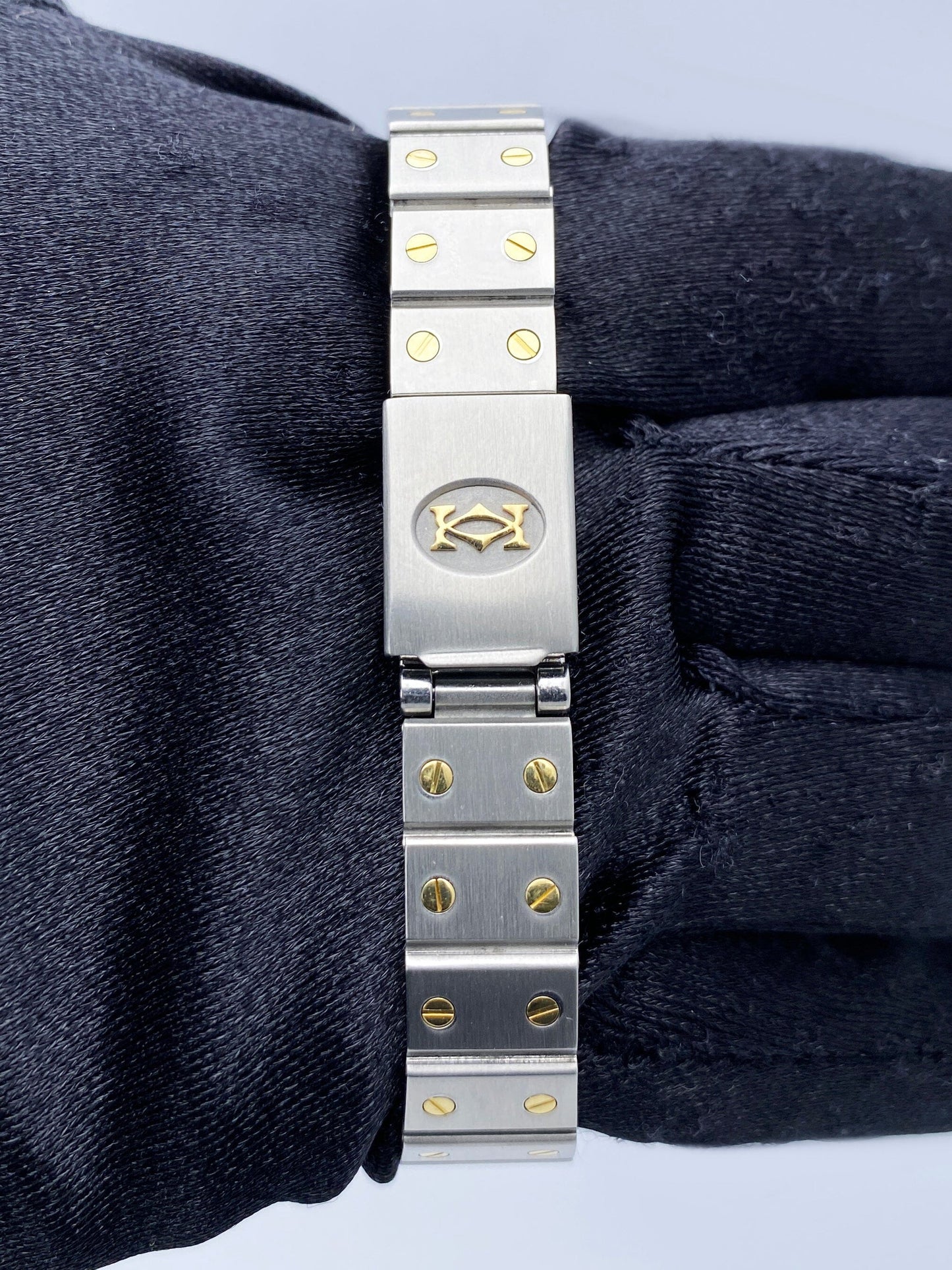 Cartier Santos Galbee 18K Yellow Gold & Steel Ladies Watch - Wristwatch