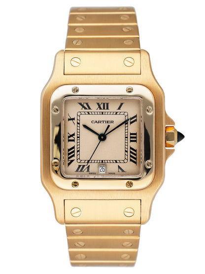 Cartier Santos Galbee 18K Yellow Gold Watch