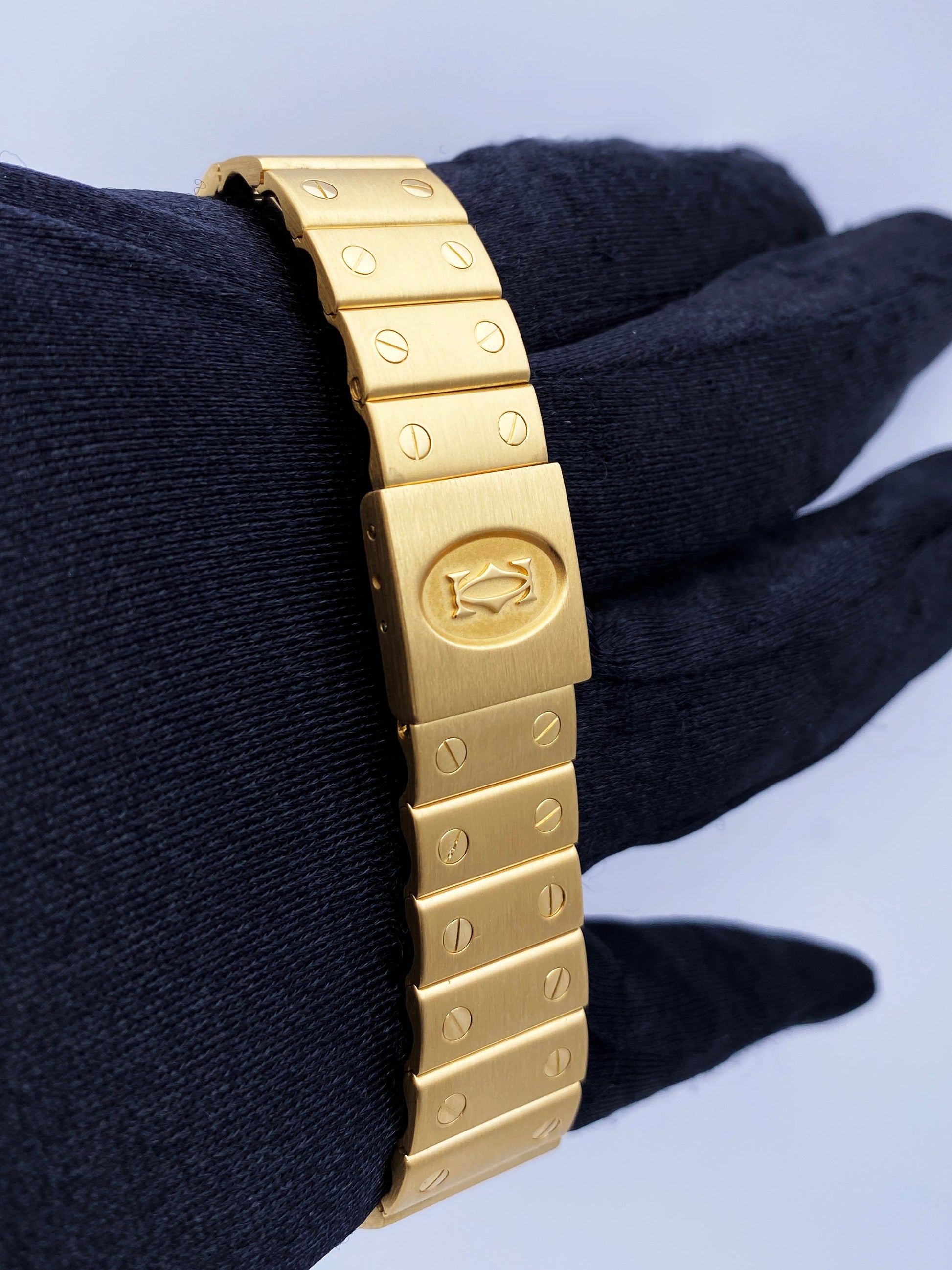 Cartier Santos Galbee 18K Yellow Gold Watch