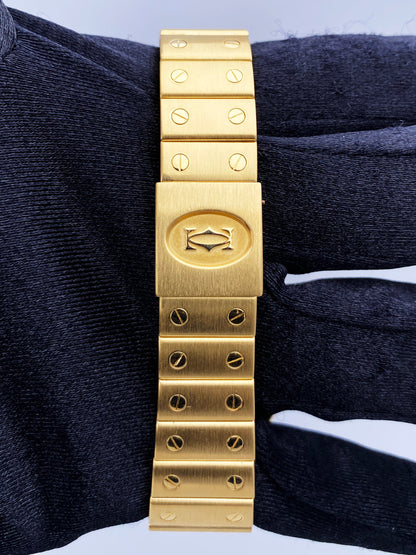 Cartier Santos Galbee 18K Yellow Gold Watch