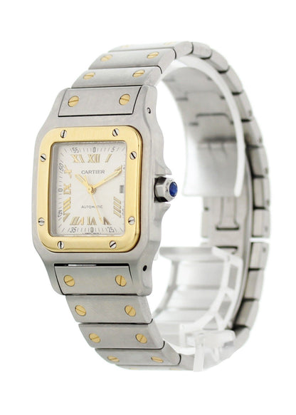 Cartier Santos Galbee 2319 Automatic Two Tone Watch - Virtual