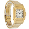 Cartier Santos Galbee 887901 18K Yellow gold Ladies Watch