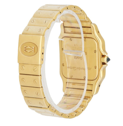 Cartier Santos Galbee 887901 18K Yellow gold Ladies Watch