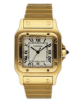 Cartier Santos Galbee 887901 18K Yellow gold Ladies Watch
