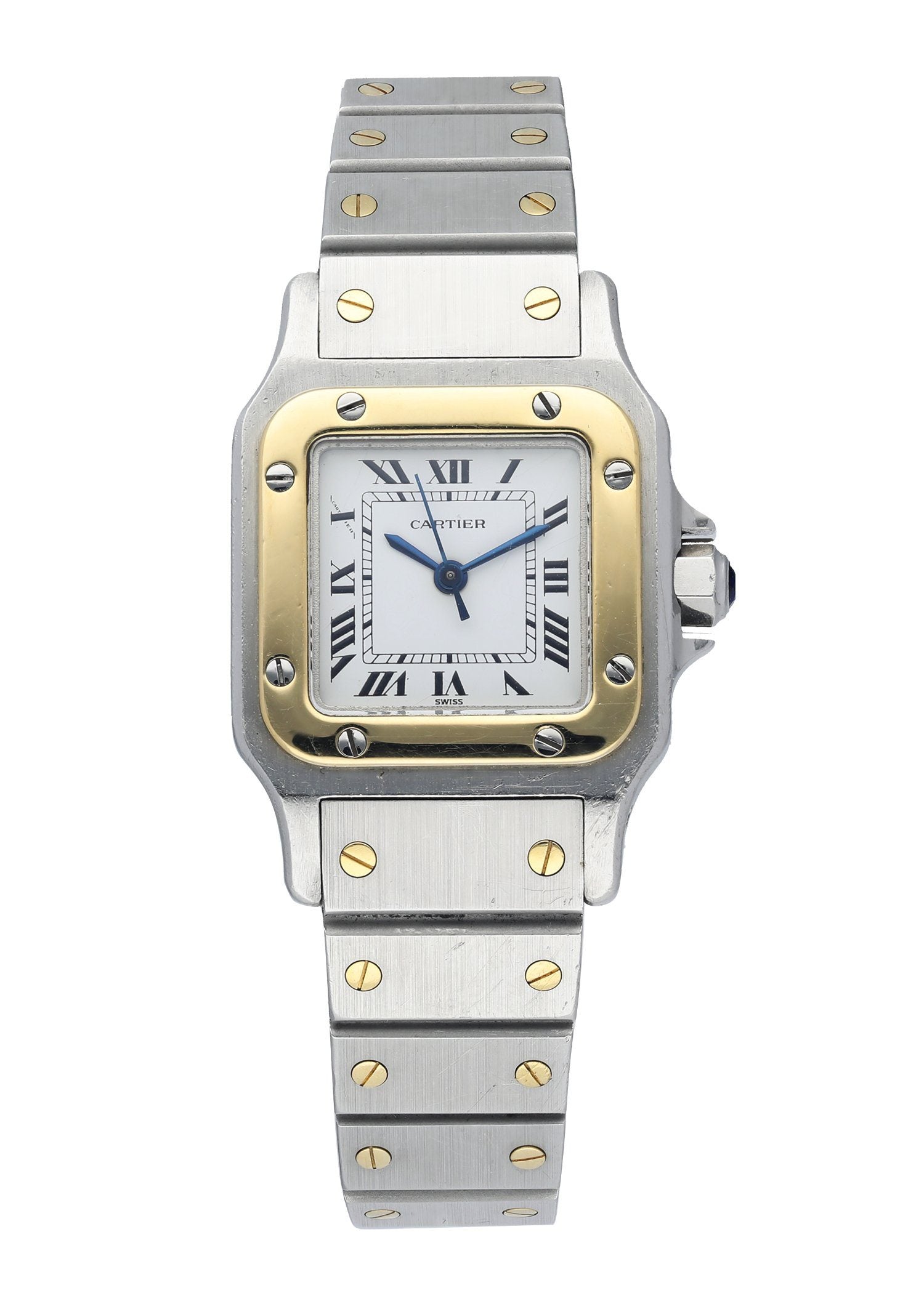 Cartier Santos Galbee Automatic Ladies Watch Box & Papers - Virtual