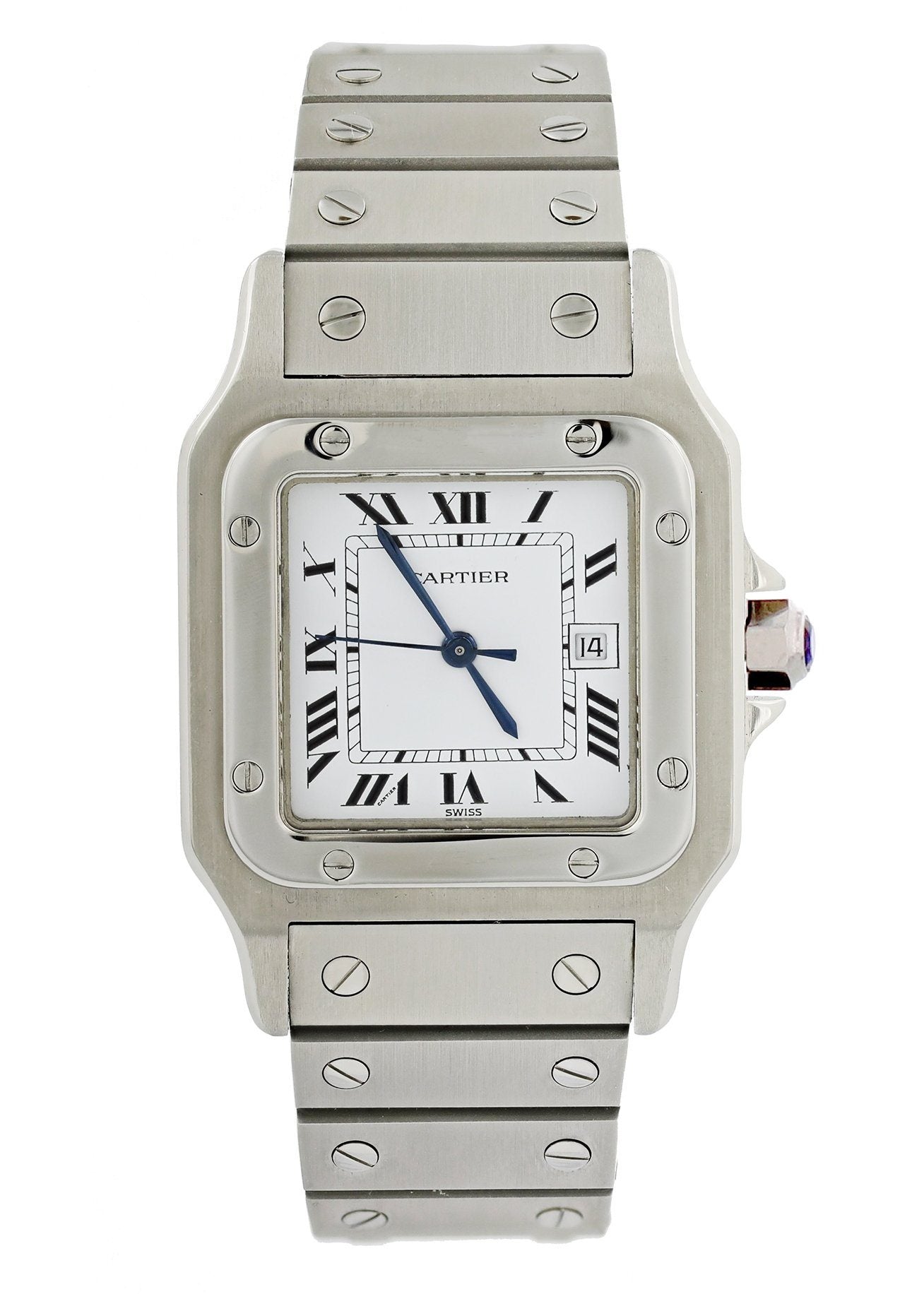 Cartier Santos Galbee Automatic Mens Watch - Wristwatch