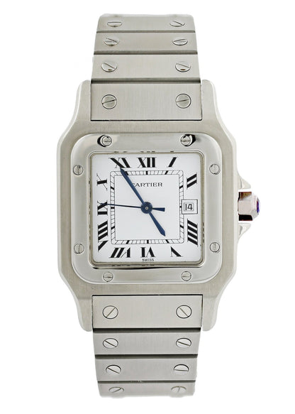 Cartier Santos Galbee Automatic Mens Watch - Wristwatch