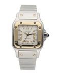 Cartier Santos Galbee Stainless Steel & 18K Yellow Gold Automatic Ladies Watch - Wristwatch