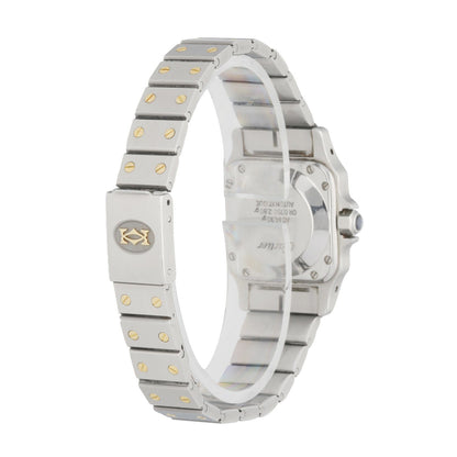 Cartier Santos Galbee Two Tone Ladies Watch