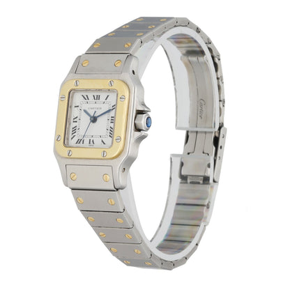 Cartier Santos Galbee Two Tone Ladies Watch - Virtual
