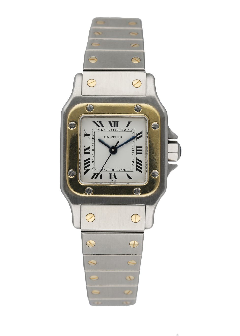 Cartier Santos Galbee Two Tone Ladies Watch - Virtual