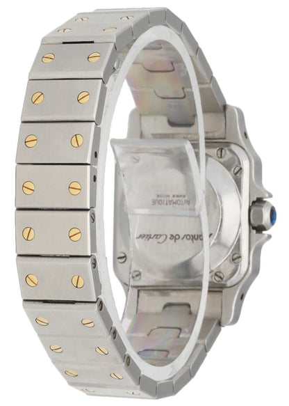 Cartier Santos Galbee Two Tone Ladies Watch - Wristwatch
