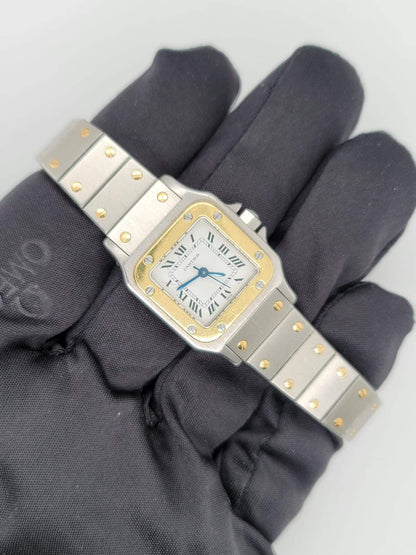 Cartier Santos Galbee Two Tone Ladies Watch - Virtual