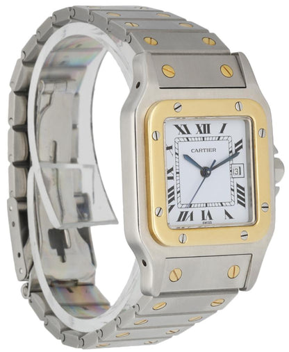 Cartier Santos Galbee Two Tone Men’s Automatic Watch - Wristwatch