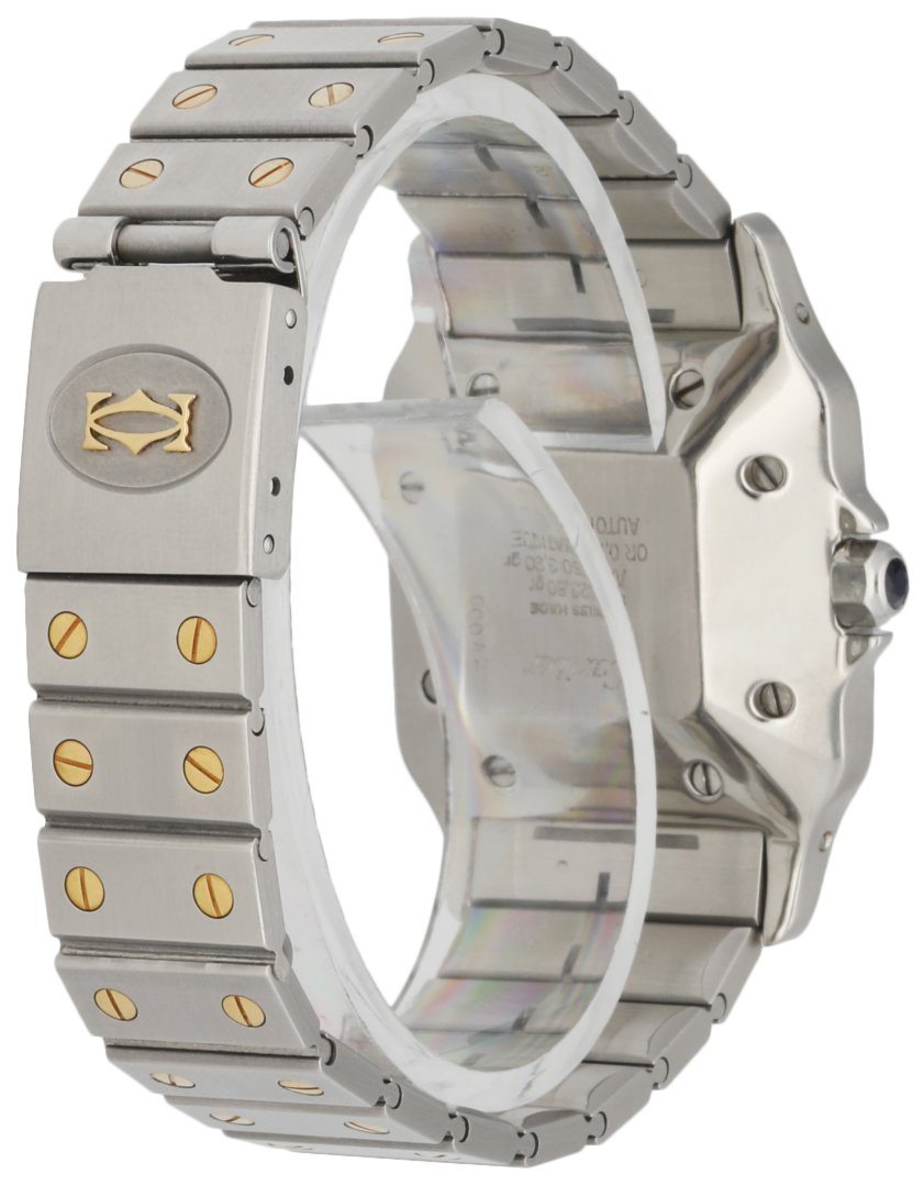 Cartier Santos Galbee Two Tone Men’s Automatic Watch - Wristwatch