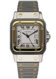 Cartier Santos Galbee Two Tone Men’s Watch - Wristwatch