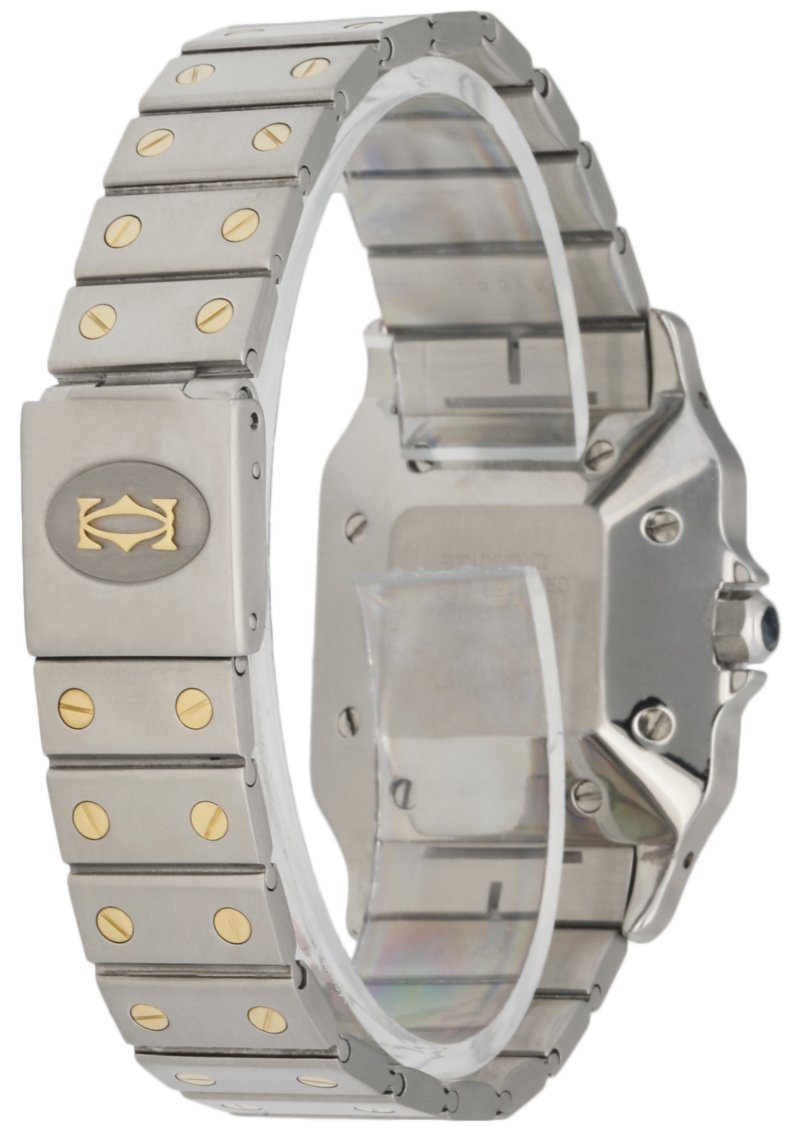 Cartier Santos Galbee Two Tone Men’s Watch - Wristwatch