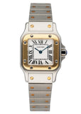Cartier Santos Galbee W20012C4 Two Tone Ladies Watch. - Wristwatch