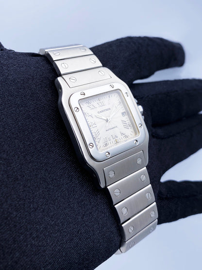 Cartier Santos Galbee W20040D6 Stainless Steel Ladies Watch